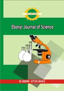 Ebonyi Journal of Science Cover Image